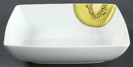 Tropics Kiwi Square Soup Bowl
