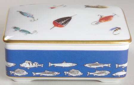 Sport Fishing Rectangular Box with Lid