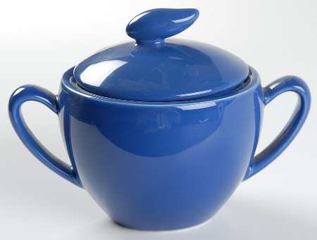 Impact Dragon Blue Sugar Bowl & Lid