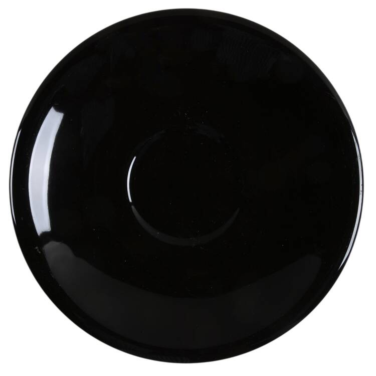 Impact Black Saucer for Jumbo Cup