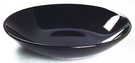 Impact Black Coupe Soup Bowl