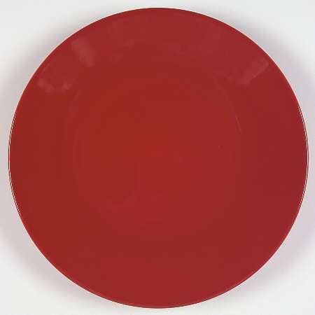Impact Red Salad Plate