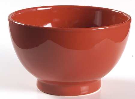 Impact Red 5" Footed Bowl