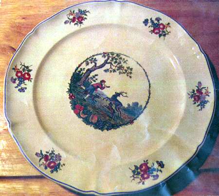 Watteau Dinner Plate