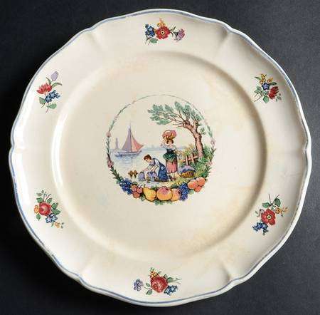 Watteau Salad Plate