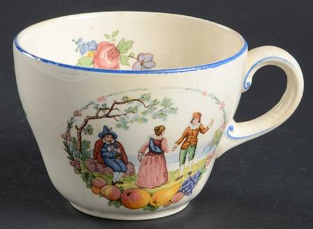 Watteau Flat Cup