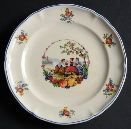 Watteau Bread & Butter Plate