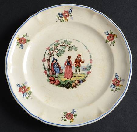Watteau Bread & Butter Plate