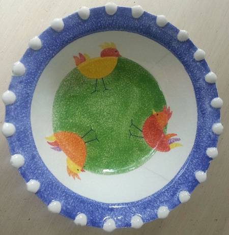 VIE44 9" Round Vegetable Bowl