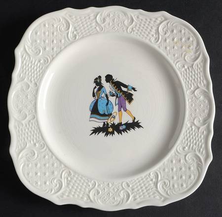 VOG102 Square Salad Plate