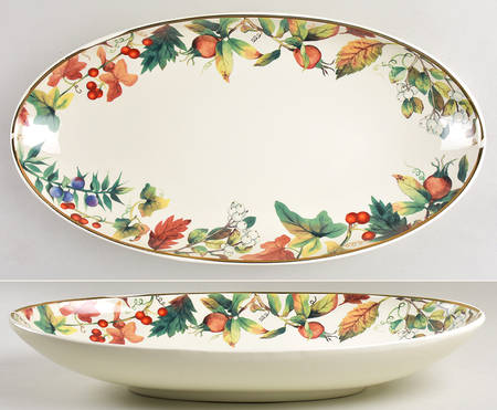 Vivaldi 19" Oval Serving Platter