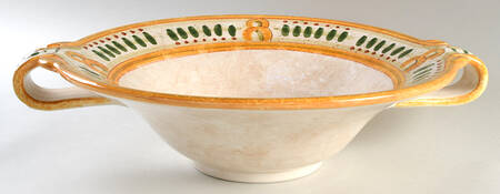 Contrada 18" Round Handled Bowl