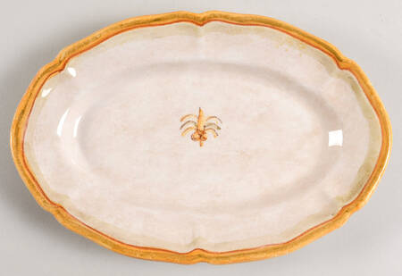 Contrada 10" Oval Serving Platter