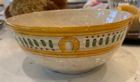 Contrada 10" Large Salad Serving Bowl