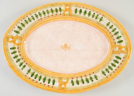 Contrada 18" Oval Serving Platter