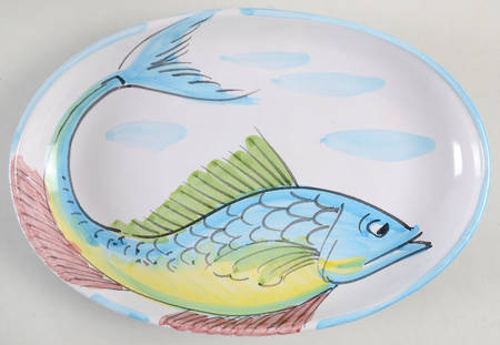Vista del Mare 10" Oval Serving Platter
