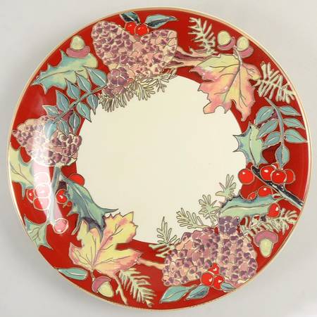 Crimson Wreath by VARM Ceramica (Italy)