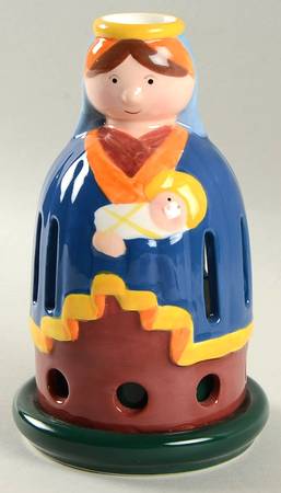 Decolight Candle (2 Pc) Mary Decolight