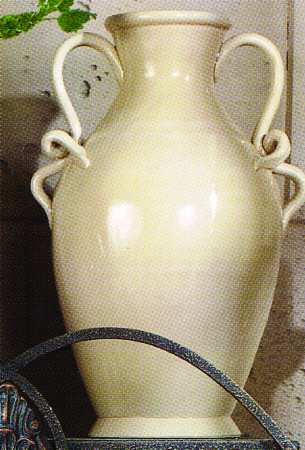 Tuscan Garden 17" Handled Floor Vase