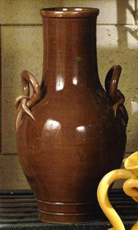 Tuscan Garden Handled Open Vessel