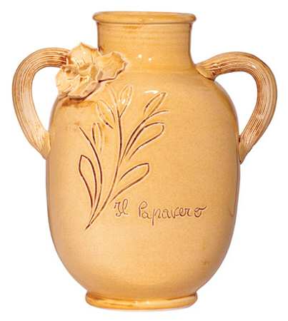 Tuscan Garden 14" Handled Vase