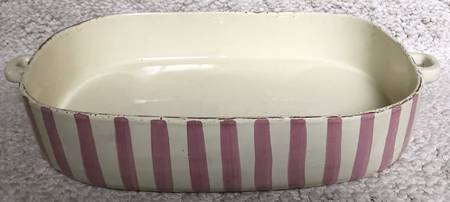 Cabana Pink 14" Oval Baker