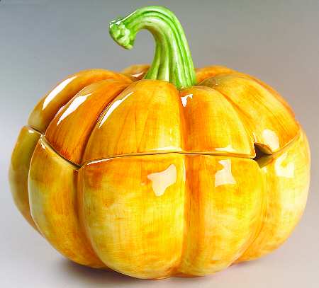 Pumpkin Patch Tureen & Lid
