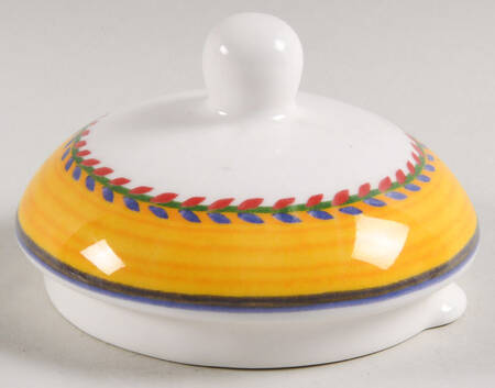 Yellow Flowers Lid for Teapot