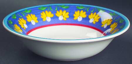 Yellow Flowers Soup/Cereal Bowl