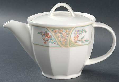 Como (Multisided) Individual Teapot & Lid