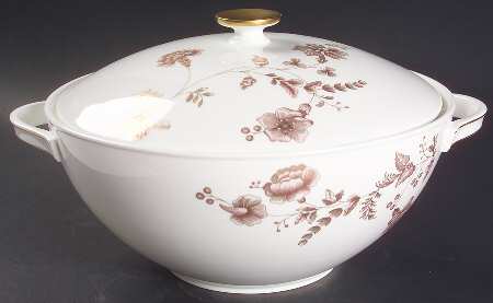 Golden Garden Tureen &  Lid