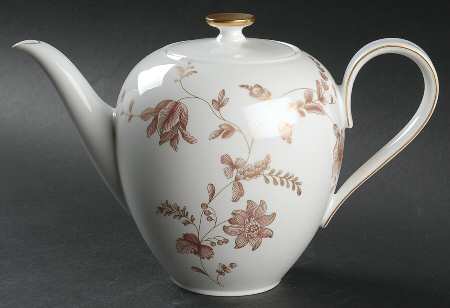 Golden Garden Coffee Pot & Lid