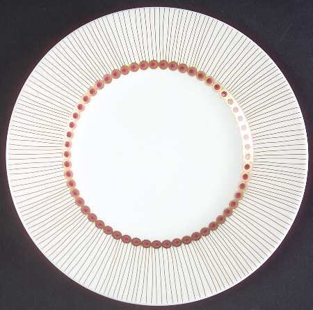 Golden Garden Pearls Bread & Butter Plate