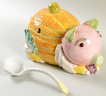 Botanical Collection Animals Small Tureen & Lid
