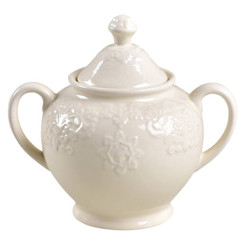 Pavilion Cream Sugar Bowl & Lid