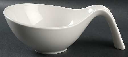 Flow Individual Handled Salad Bowl