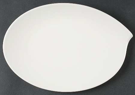 Flow 14" Oval Serving Platter