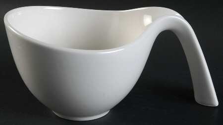 Flow Cereal Bowl/Cup W/Handle
