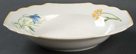 My Garden Large Rim Soup Bowl