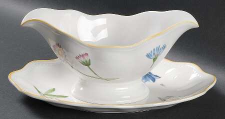 My Garden Gravy Boat & Underplate/Relish