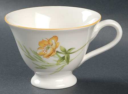 My Garden Footed Cup for (Bread & Butter Saucer)