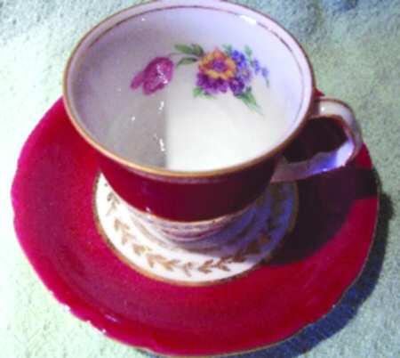 239 Footed Demitasse Cup & Saucer Set
