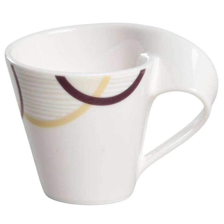 New Wave Ethno Flat Demitasse Cup