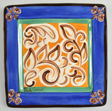 Sil Vous Plait Square Dinner Plate