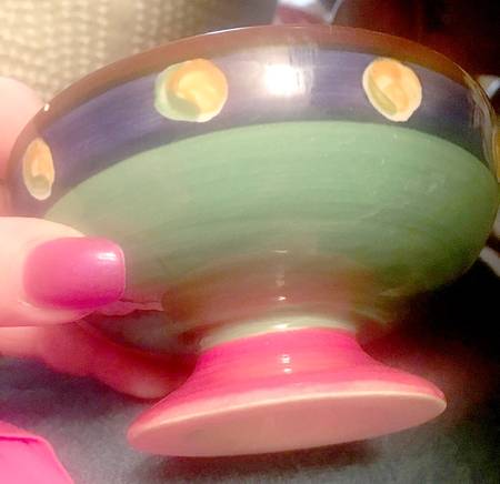 Sil Vous Plait Footed Dessert Bowl