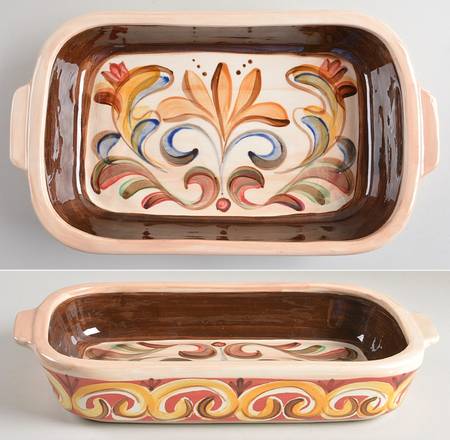 Sil Vous Plait 13"  Rectangular Baker