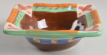 Sil Vous Plait Square Soup Bowl