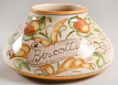 Affresco Biscotti Jar No Lid