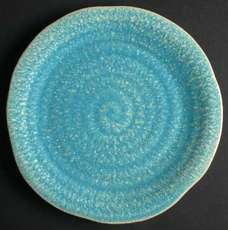 Sorrento Turquoise Salad Plate