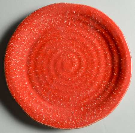 Sorrento Red Salad Plate